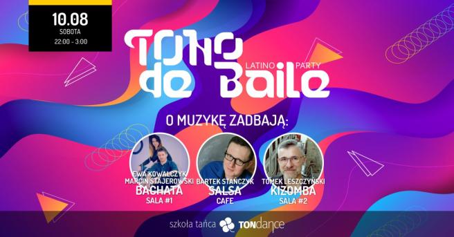 Cover imprezy tanecznej: TONo de Baile - Latino Party  | 2024-08-10