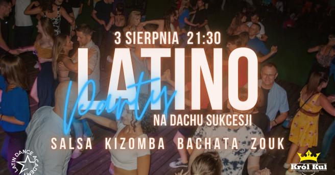 Cover imprezy tanecznej: Latino Party na Dachu Sukcesji | 2024-08-03