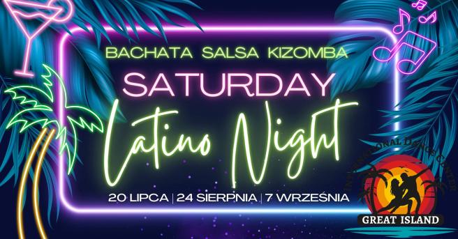 Cover imprezy tanecznej: Saturday Latino Night | 2024-08-24
