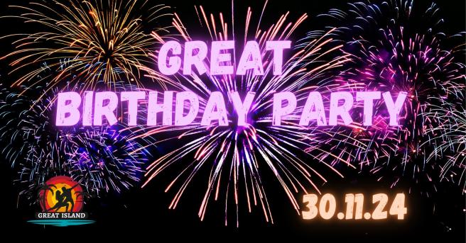Cover imprezy tanecznej: GREAT Birthday Party | 2024-11-30