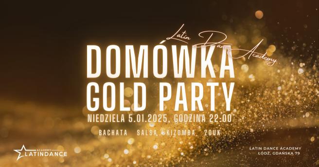 Cover imprezy tanecznej: GOLD Party - Domówka | 2025-01-05